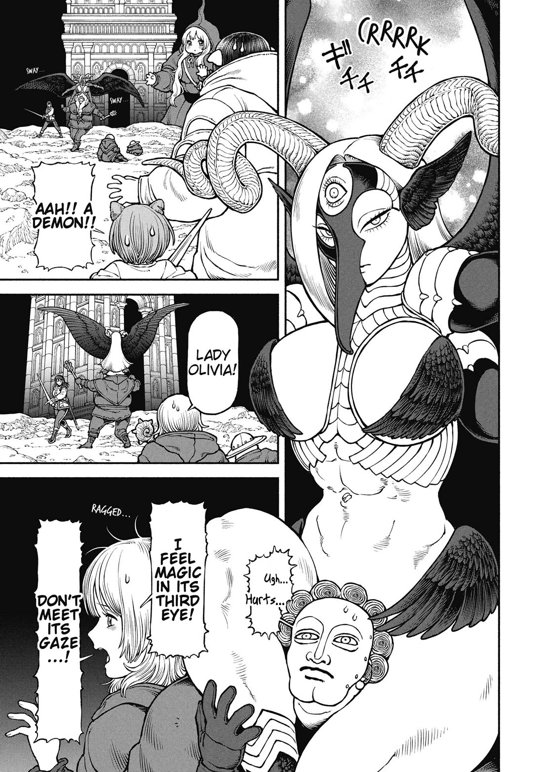 Female Knight and the Kemonomimi Child Chapter 68 page 1 - Chapter 68: Third Eye
