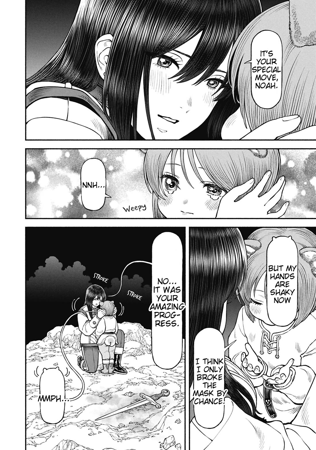 Female Knight and the Kemonomimi Child Chapter 69 page 4 - Chapter 69: Real Combat! Spinning Slash!!