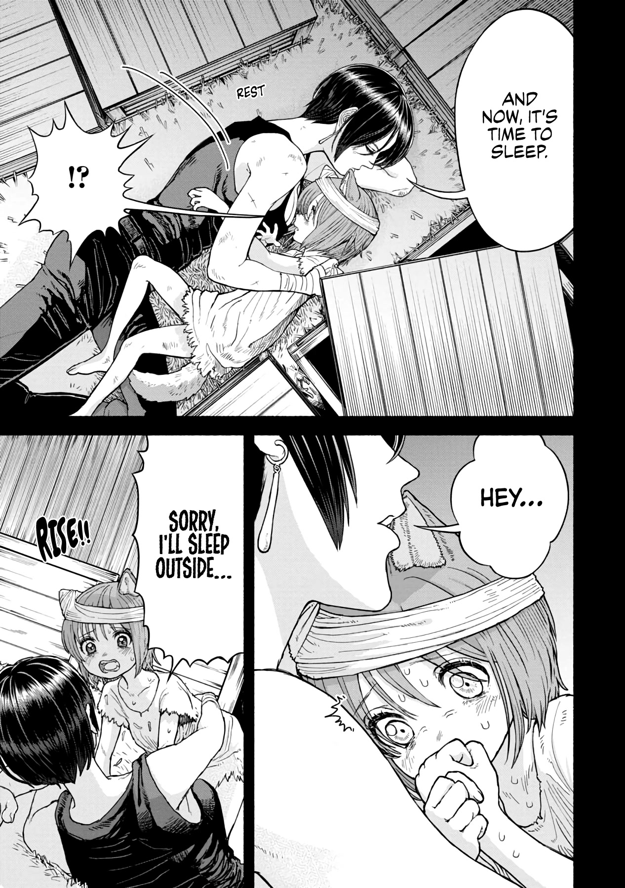 Female Knight and the Kemonomimi Child Chapter 7 page 2 - Chapter 7: The Day They Met