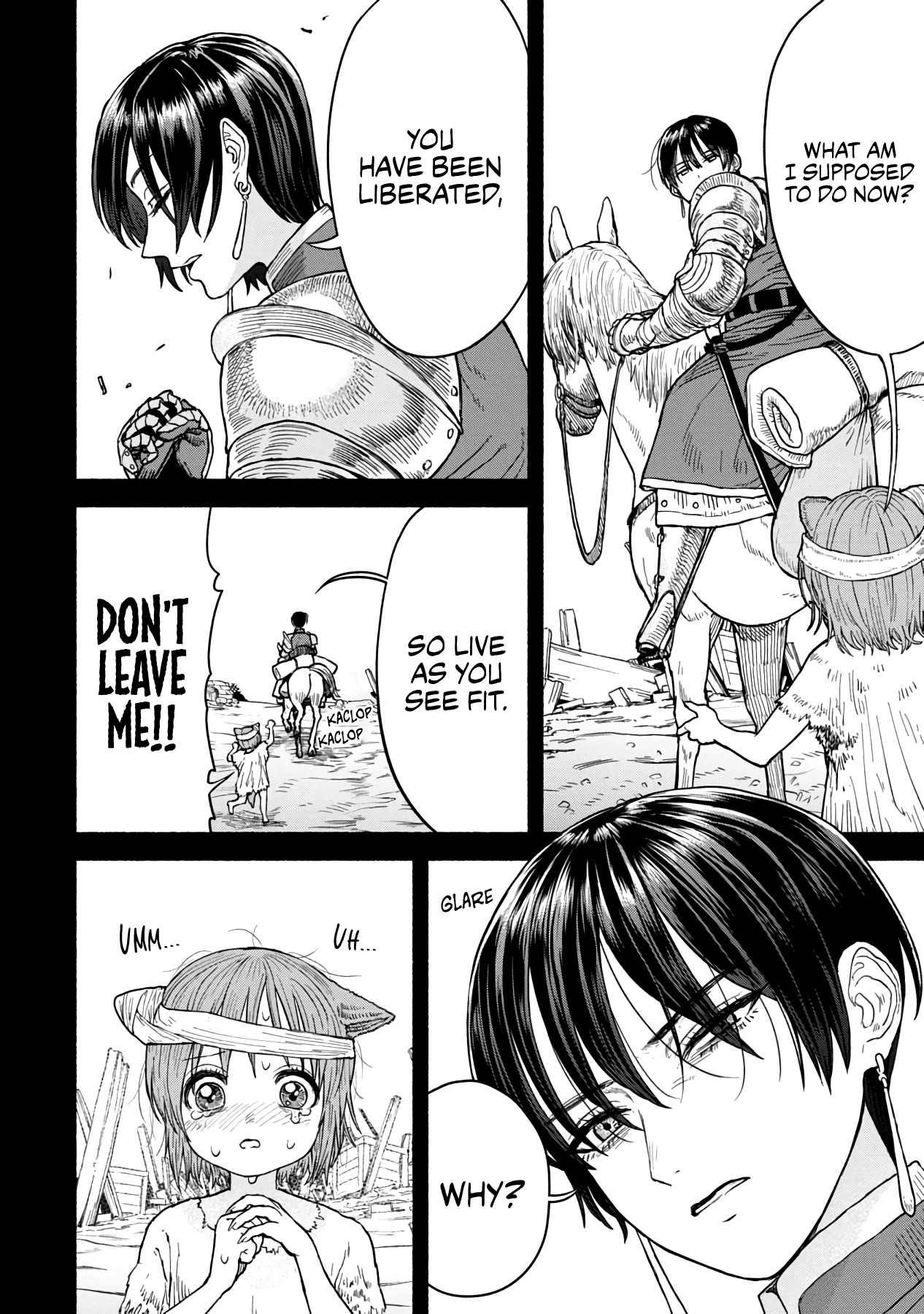 Female Knight and the Kemonomimi Child Chapter 7 page 5 - Chapter 7: The Day They Met
