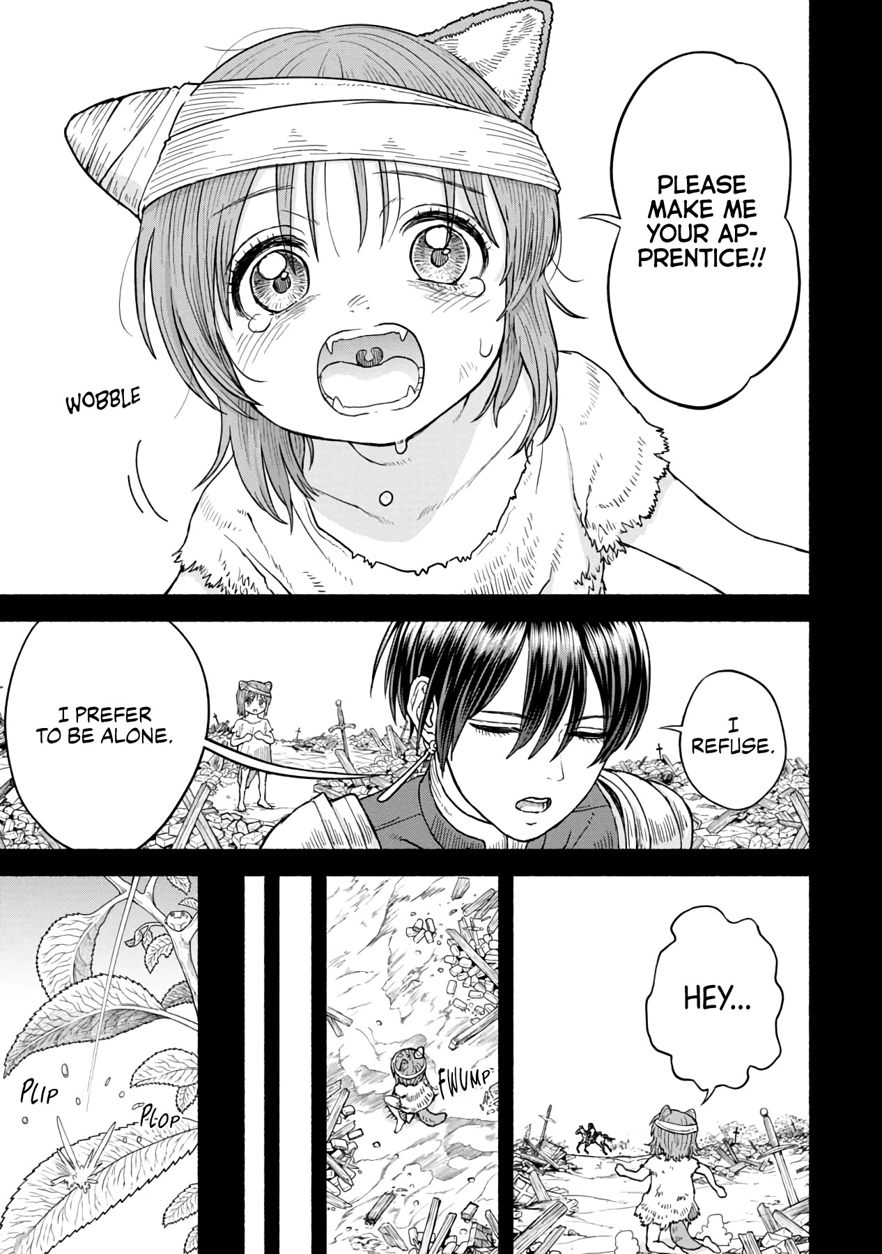 Female Knight and the Kemonomimi Child Chapter 7 page 6 - Chapter 7: The Day They Met