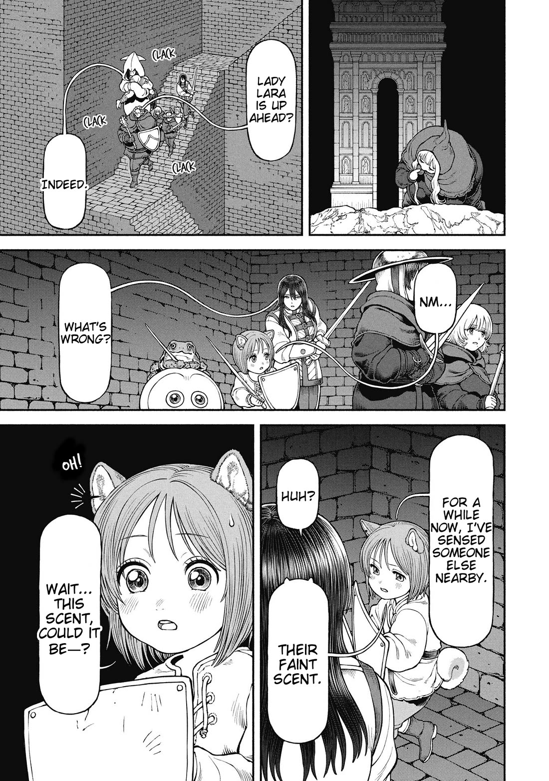 Female Knight and the Kemonomimi Child Chapter 70 page 1 - Chapter 70: Mie's Resolve