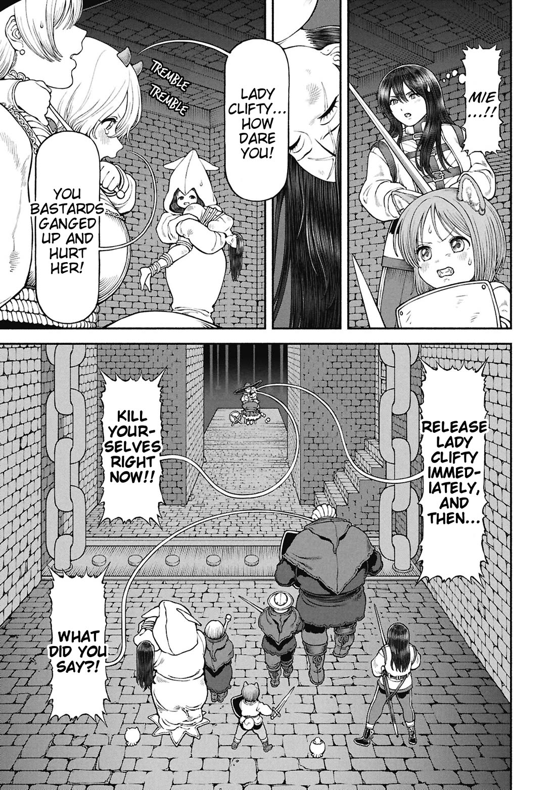 Female Knight and the Kemonomimi Child Chapter 70 page 3 - Chapter 70: Mie's Resolve