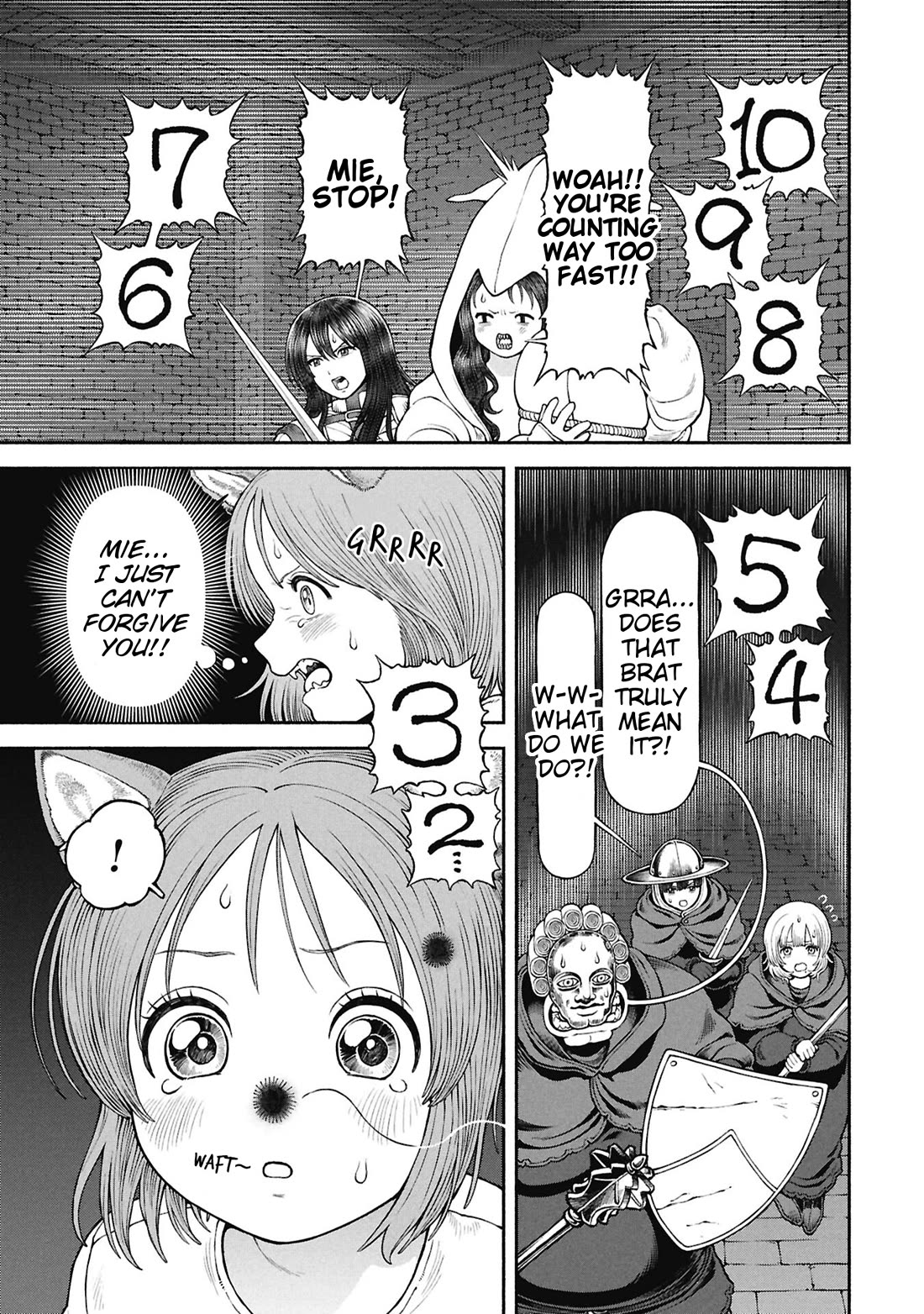 Female Knight and the Kemonomimi Child Chapter 70 page 7 - Chapter 70: Mie's Resolve