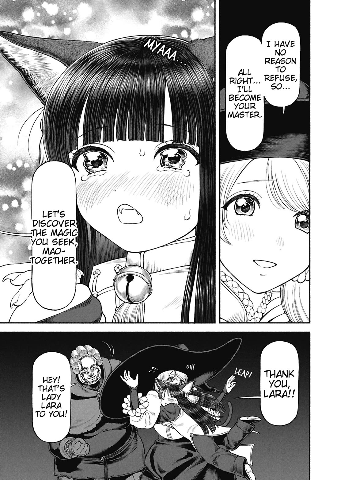 Female Knight and the Kemonomimi Child Chapter 71 page 11 - Chapter 71: Lara's Research