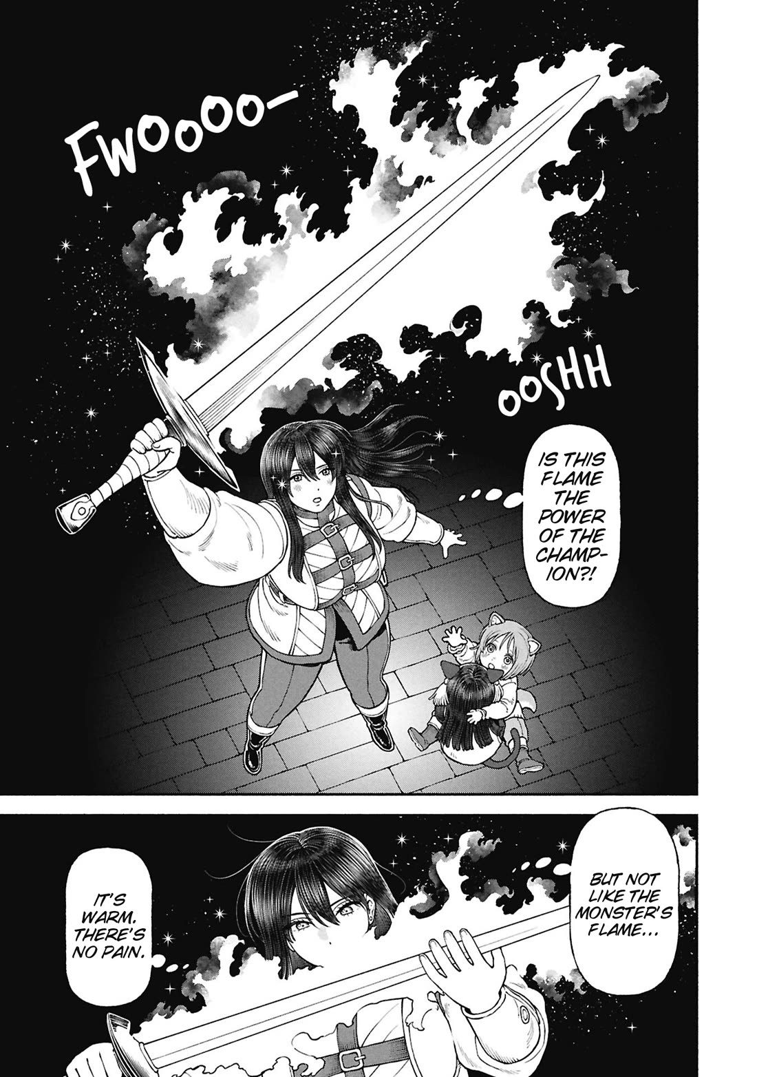 Female Knight and the Kemonomimi Child Chapter 73 page 7 - Chapter 73: The Power of the Champion