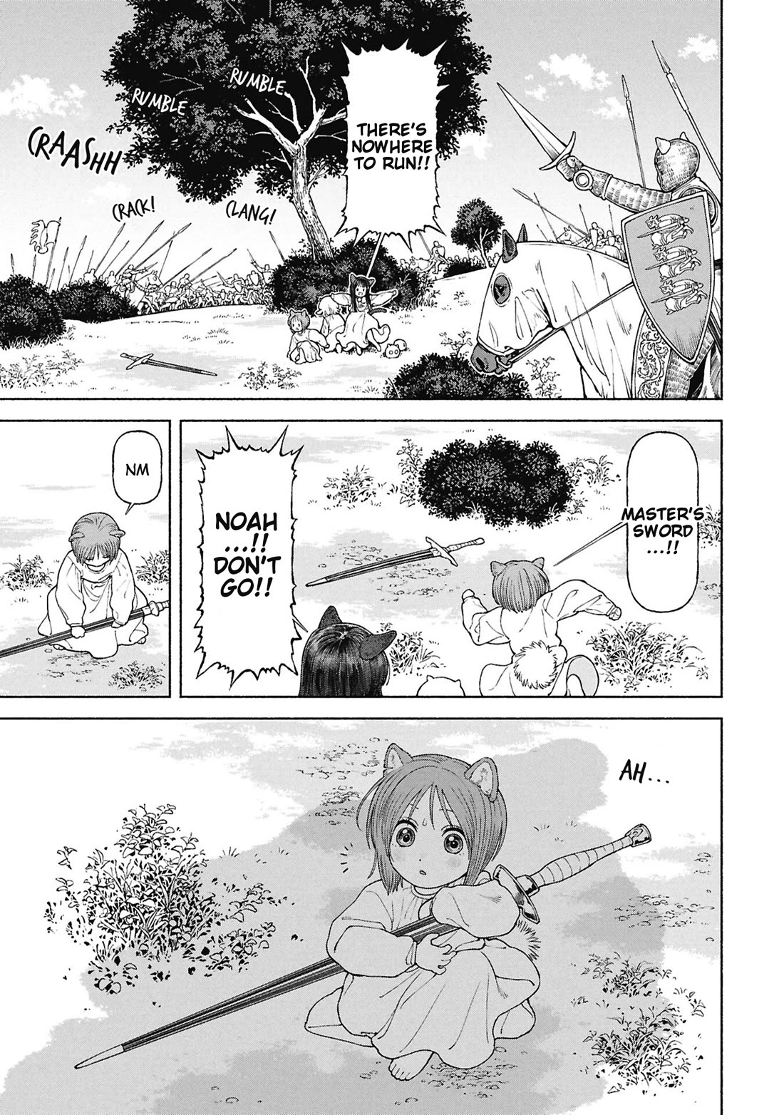 Female Knight and the Kemonomimi Child Chapter 79 page 1 - Chapter 79: The Beastkin Knights