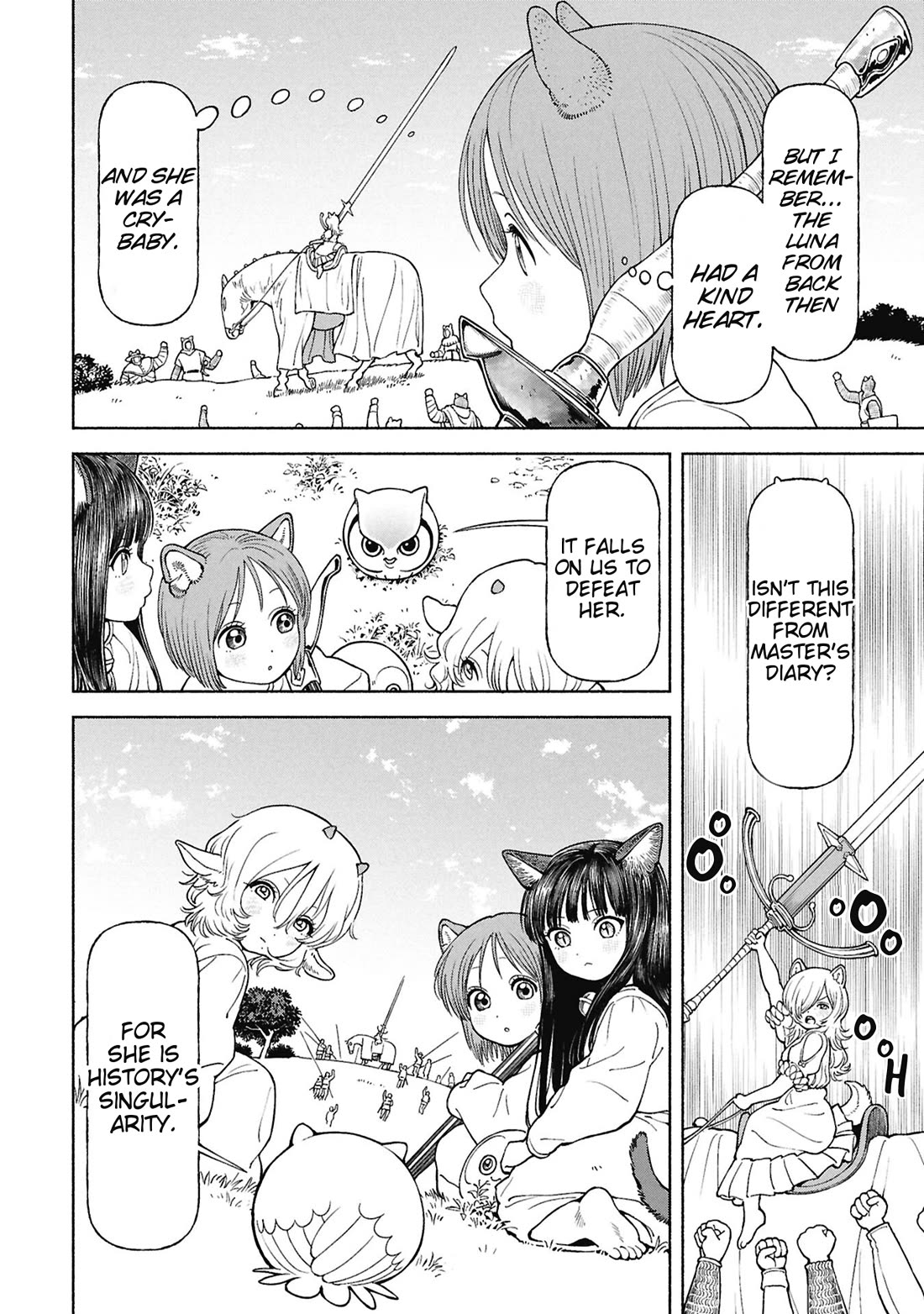 Female Knight and the Kemonomimi Child Chapter 79 page 10 - Chapter 79: The Beastkin Knights