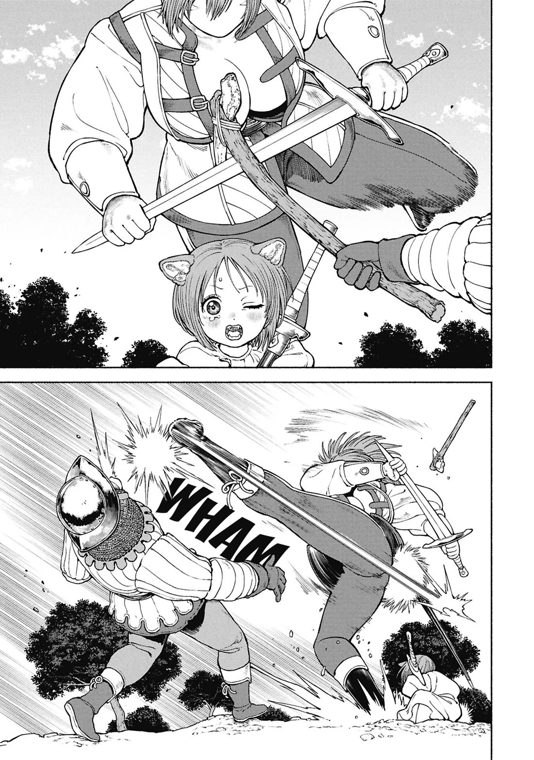 Female Knight and the Kemonomimi Child Chapter 79 page 3 - Chapter 79: The Beastkin Knights