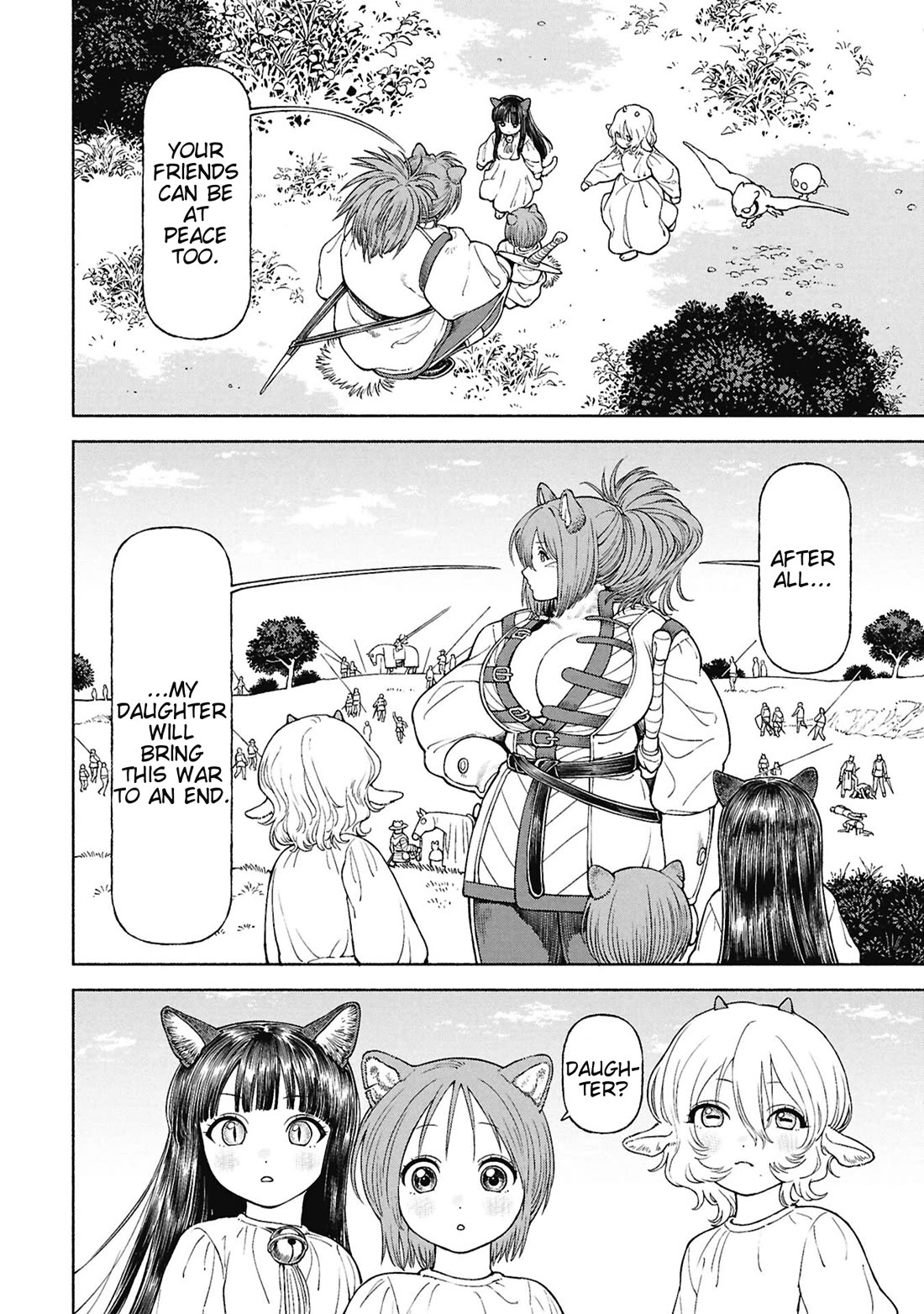 Female Knight and the Kemonomimi Child Chapter 79 page 8 - Chapter 79: The Beastkin Knights