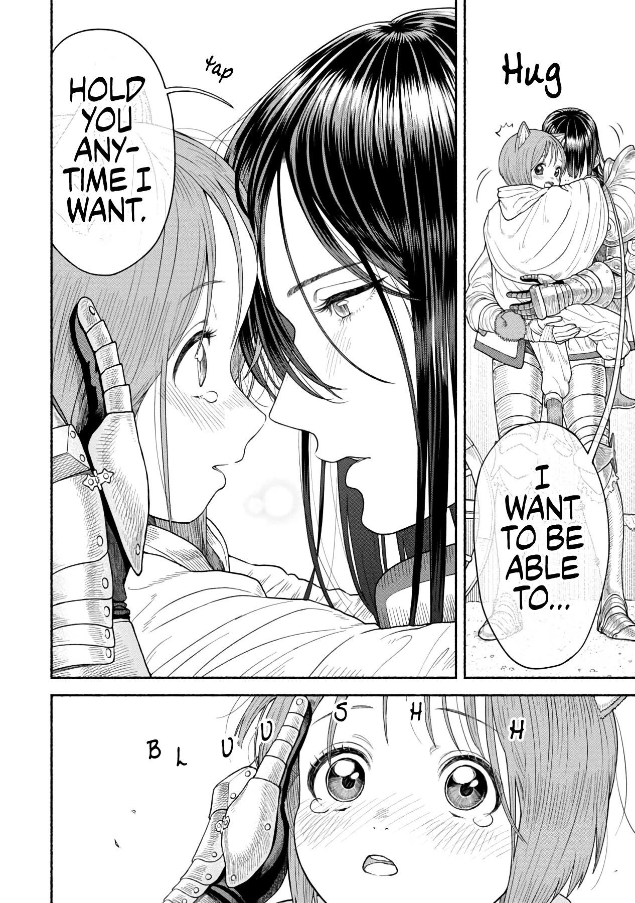 Female Knight and the Kemonomimi Child Chapter 8 page 7 - Chapter 8: Don't Slip