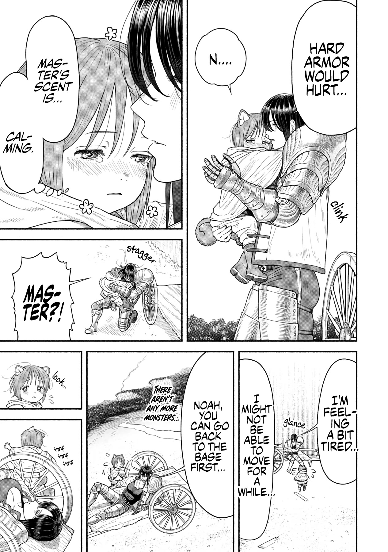 Female Knight and the Kemonomimi Child Chapter 8 page 8 - Chapter 8: Don't Slip