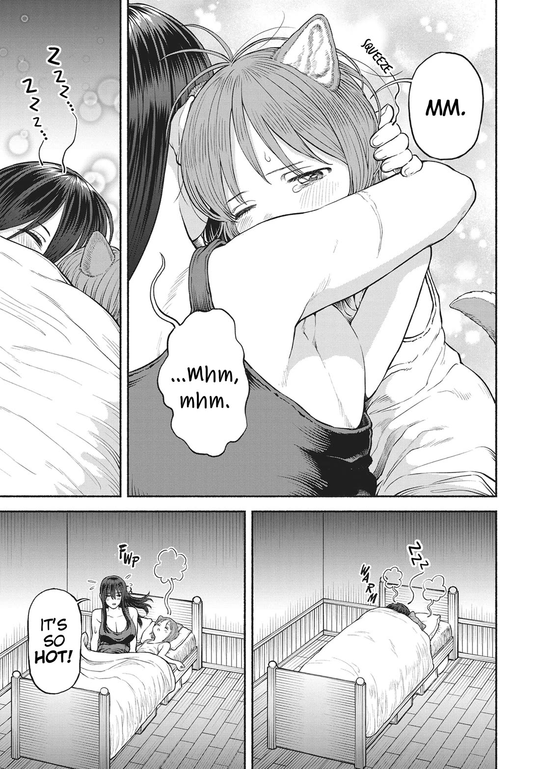 Female Knight and the Kemonomimi Child Chapter 80.3 page 5 - Chapter 80.3: Restless Night