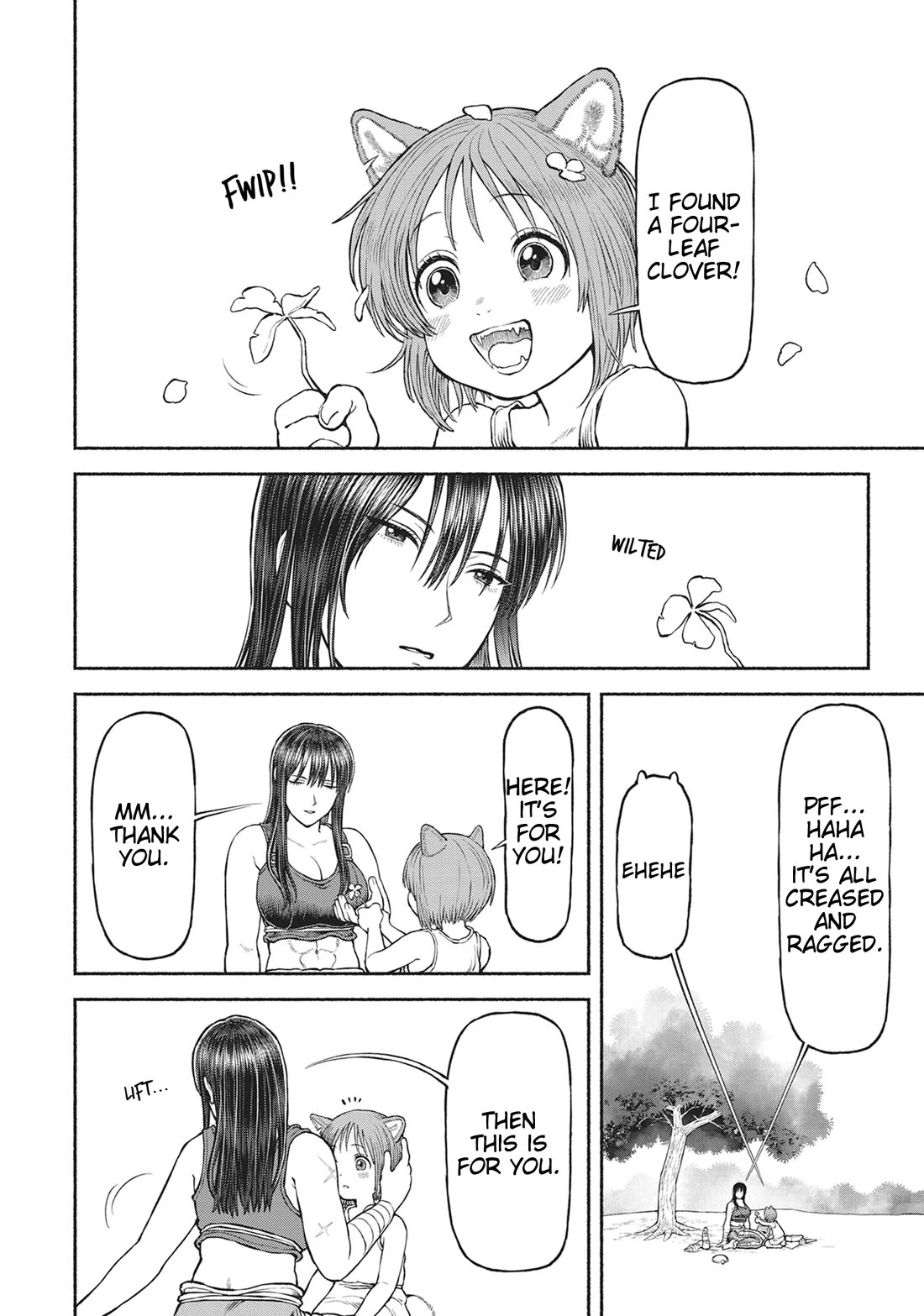 Female Knight and the Kemonomimi Child Chapter 80.4 page 6 - Chapter 80.4: The Hunt for Four-Leaf Clovers