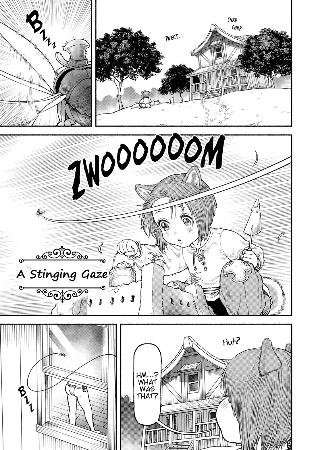 Female Knight and the Kemonomimi Child Chapter 80.5 page 1 - Chapter 80.5: A Stinging Gaze