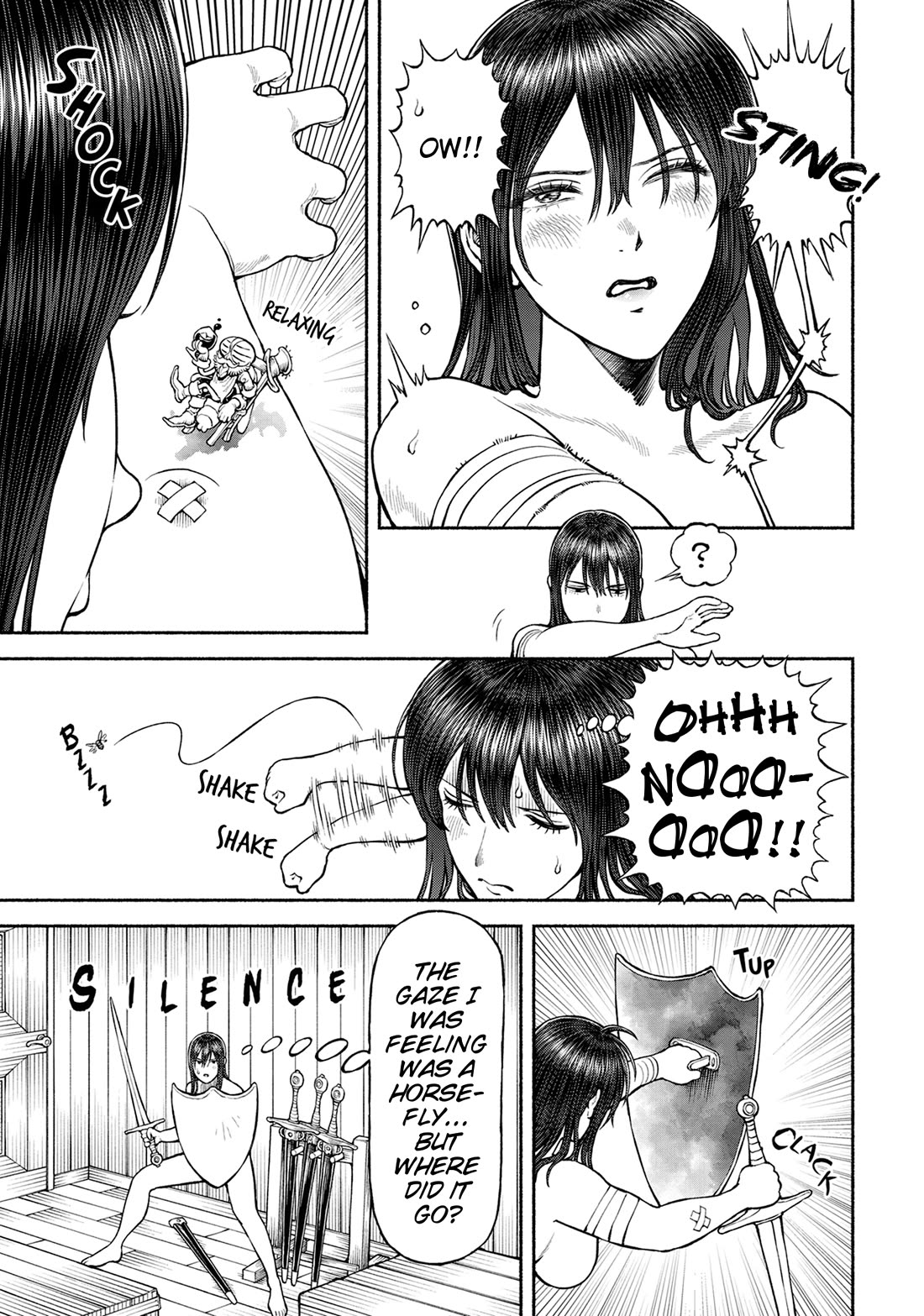 Female Knight and the Kemonomimi Child Chapter 80.5 page 5 - Chapter 80.5: A Stinging Gaze