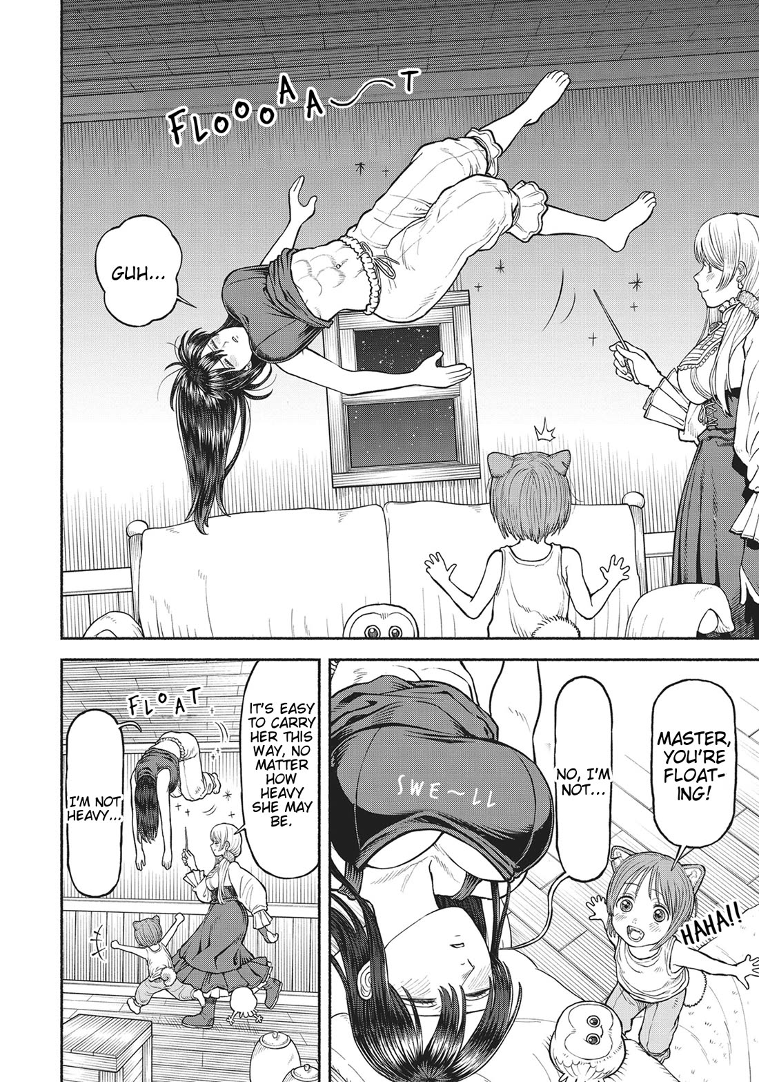 Female Knight and the Kemonomimi Child Chapter 80.7 page 2 - Chapter 80.7: Floating in a Daze