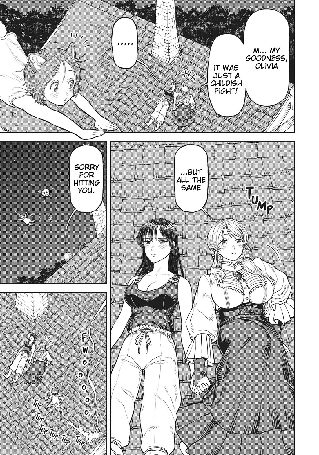 Female Knight and the Kemonomimi Child Chapter 80.7 page 7 - Chapter 80.7: Floating in a Daze