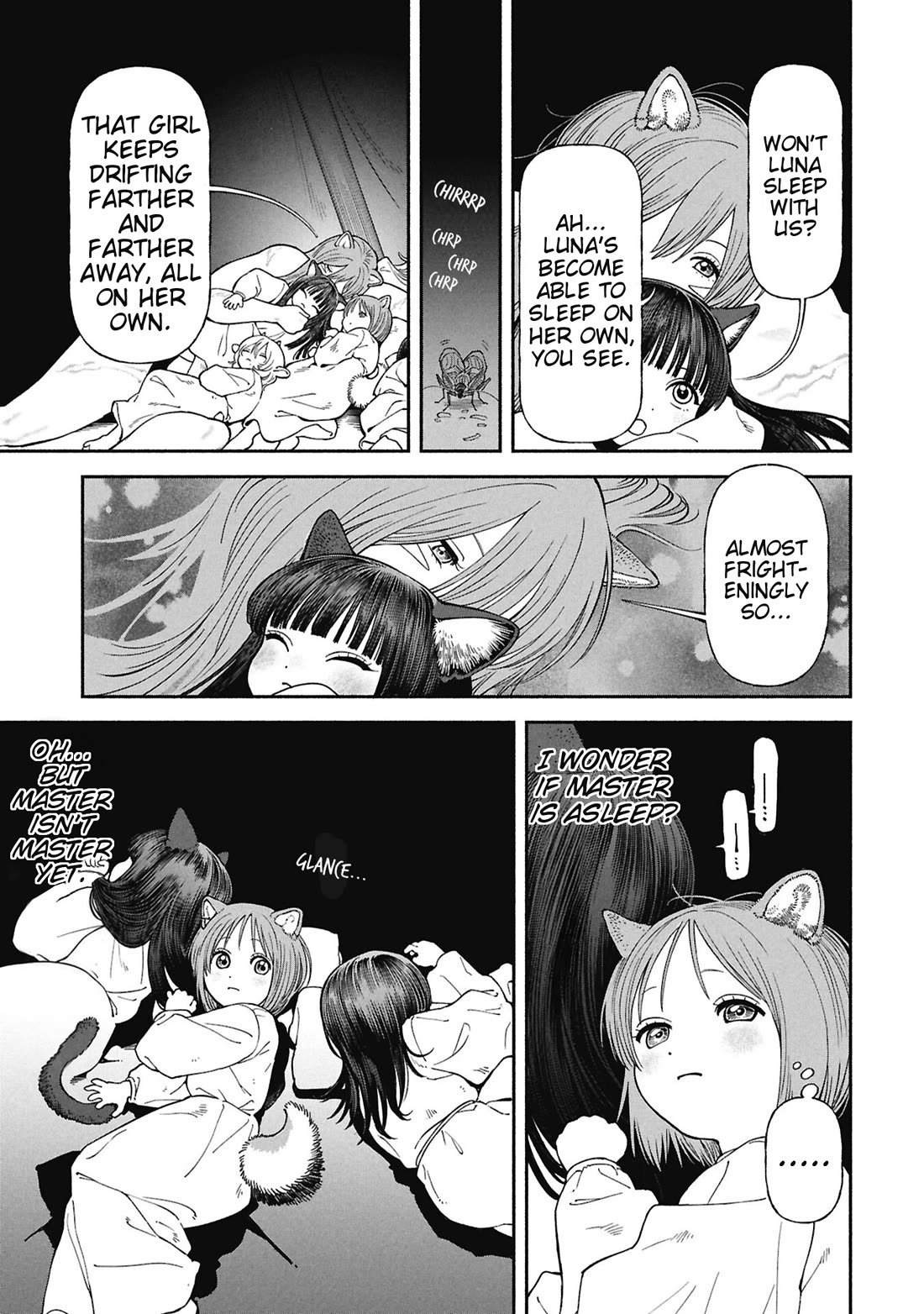 Female Knight and the Kemonomimi Child Chapter 80 page 7 - Chapter 80: Is Master Asleep?
