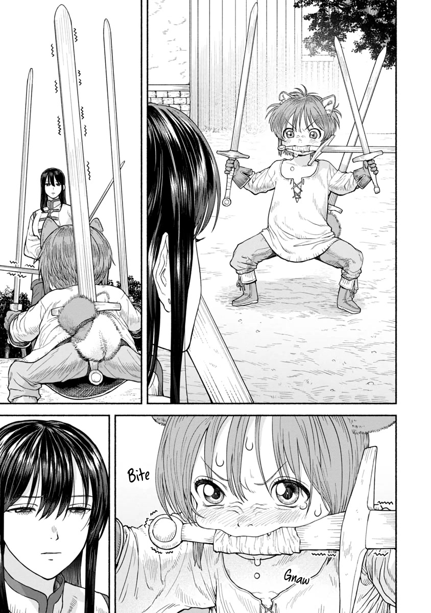 Female Knight and the Kemonomimi Child Chapter 9 page 7 - Chapter 9: Training Results