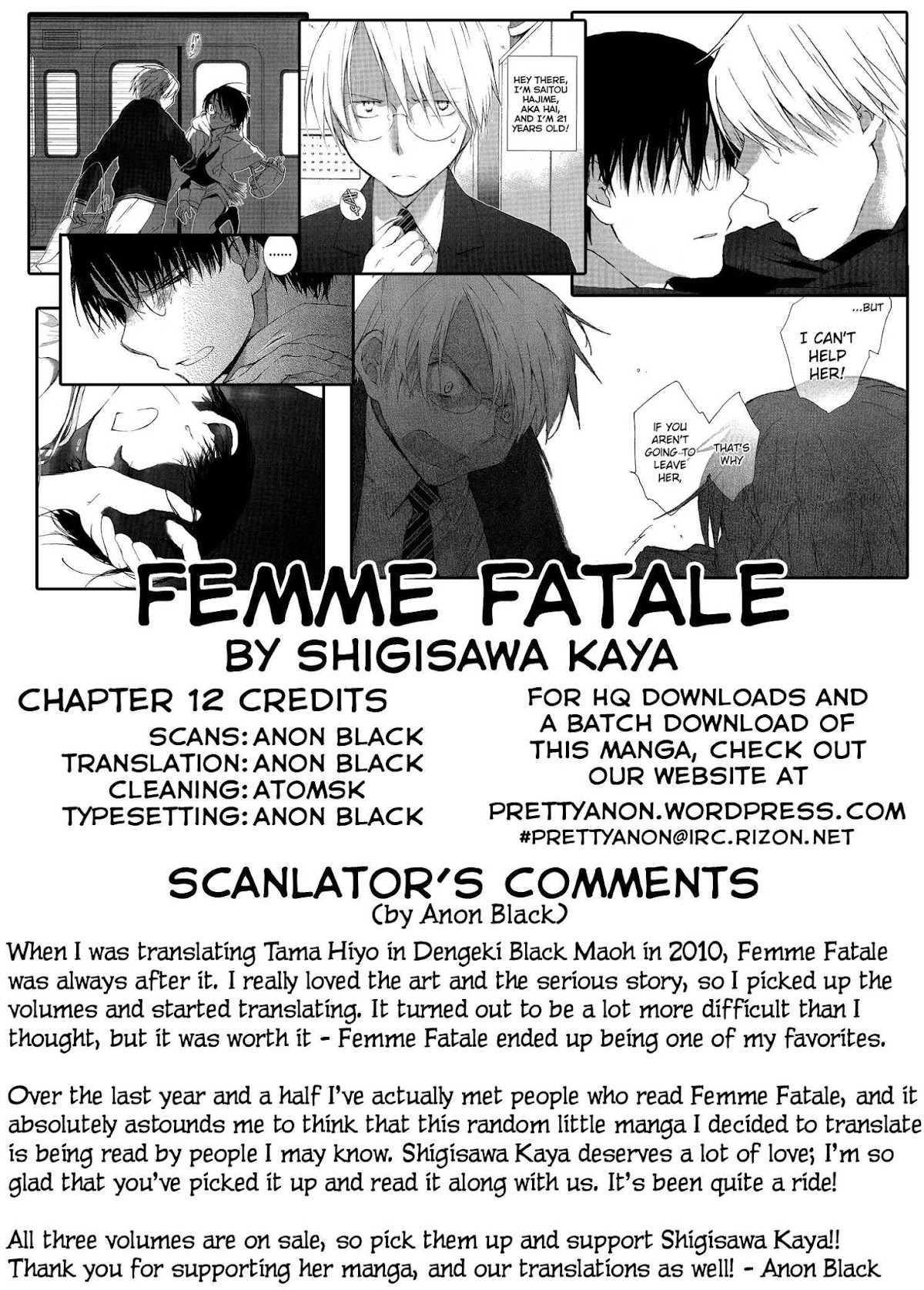 Femme Fatale Chapter 12 page 40 - Chapter 12: Femme Fatale