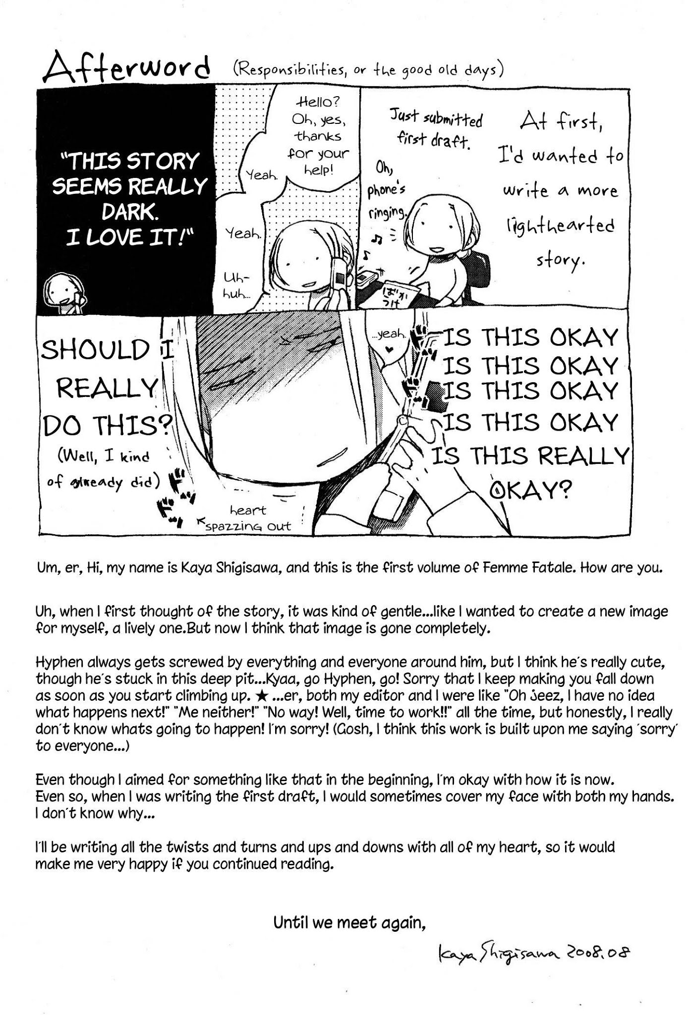 Femme Fatale Chapter 4.5 page 31 - Chapter 4.5: I'll Destroy You
