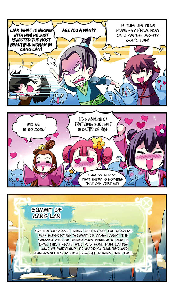 Feng Qi Cang Lan Chapter 1 page 22 - Chapter 1: The summit of cang lan