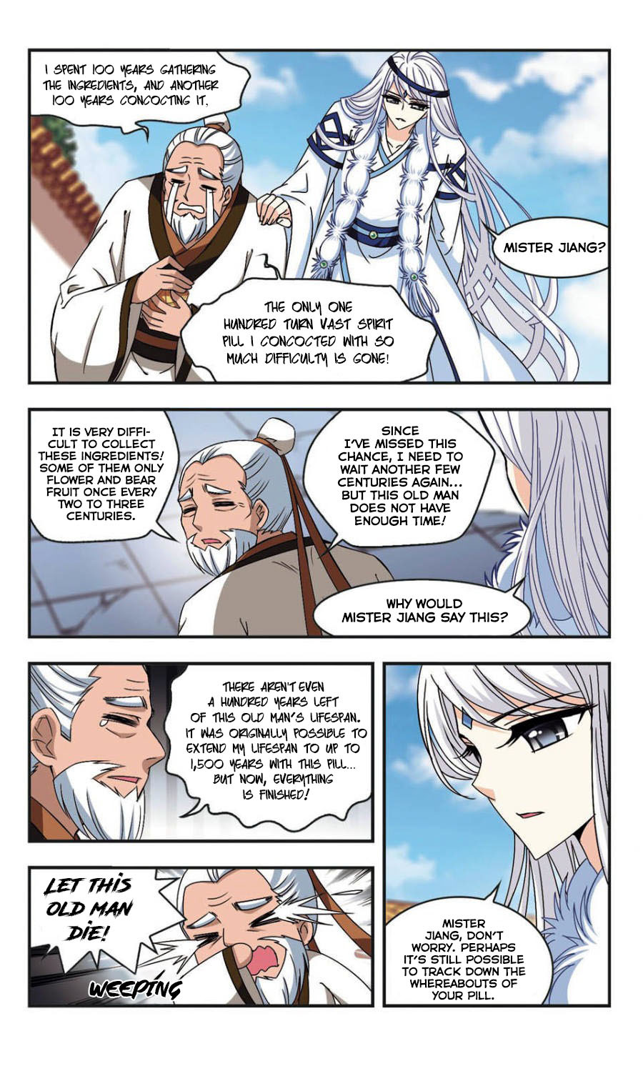Feng Qi Cang Lan Chapter 52 page 8 - Chapter 52: (147-149) A Knife-Like Beauty