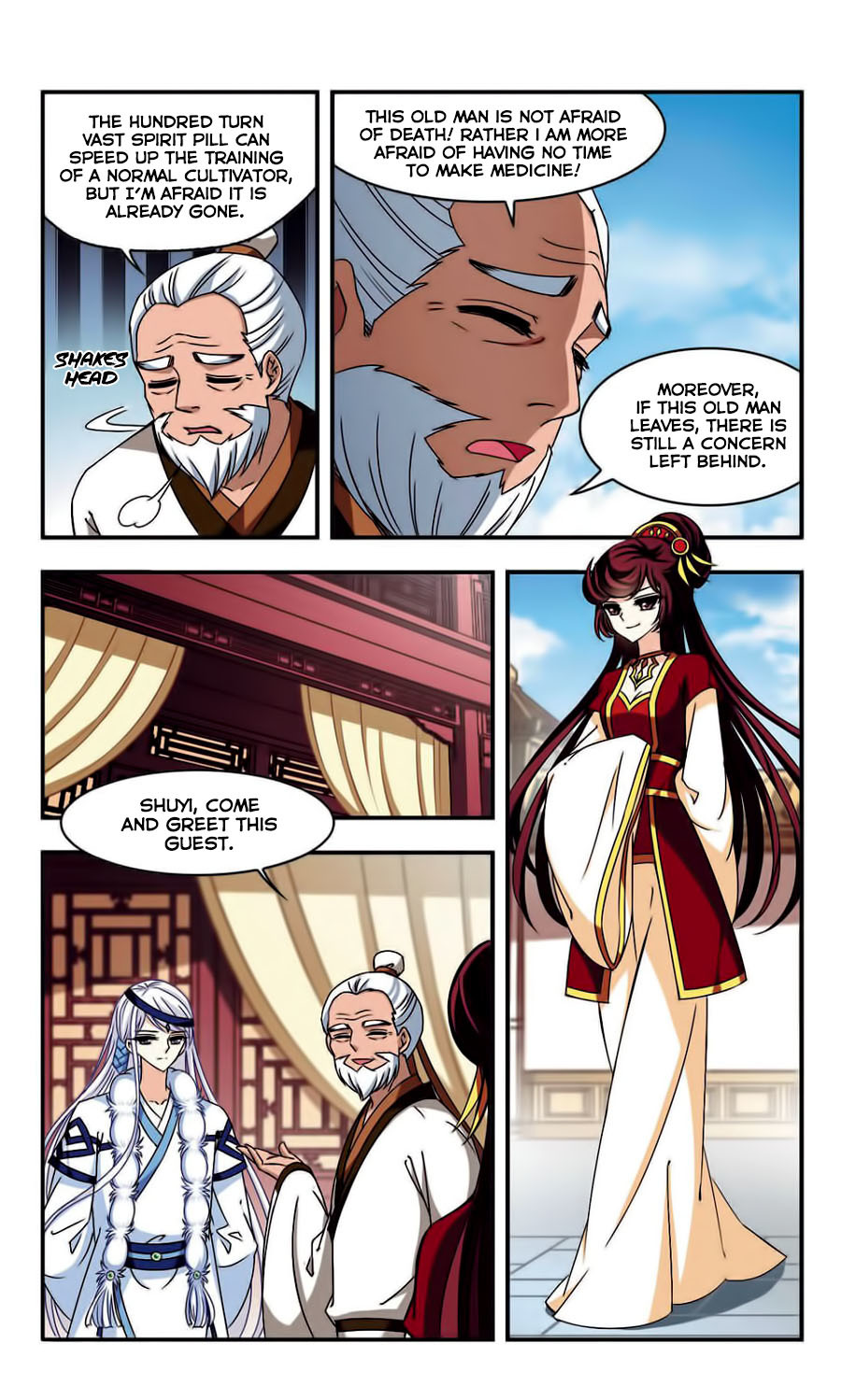 Feng Qi Cang Lan Chapter 52 page 9 - Chapter 52: (147-149) A Knife-Like Beauty