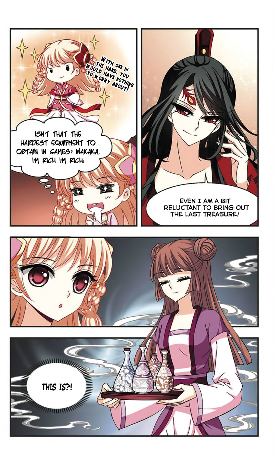Feng Qi Cang Lan Chapter 53 page 10 - Chapter 53: (150-152) Bribery with treasures