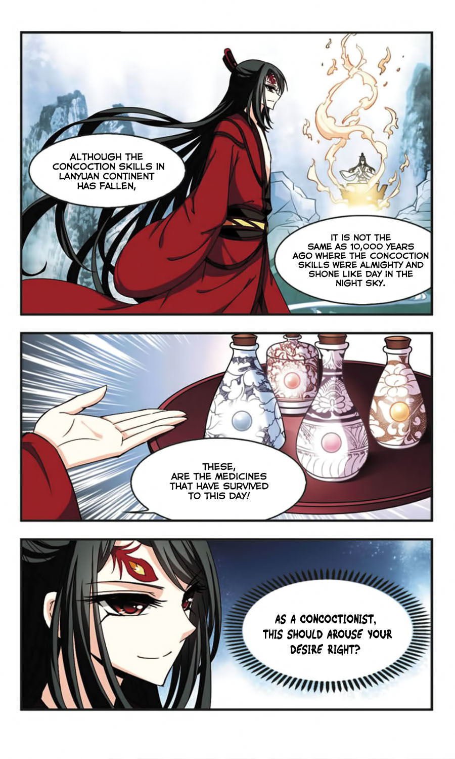 Feng Qi Cang Lan Chapter 53 page 11 - Chapter 53: (150-152) Bribery with treasures