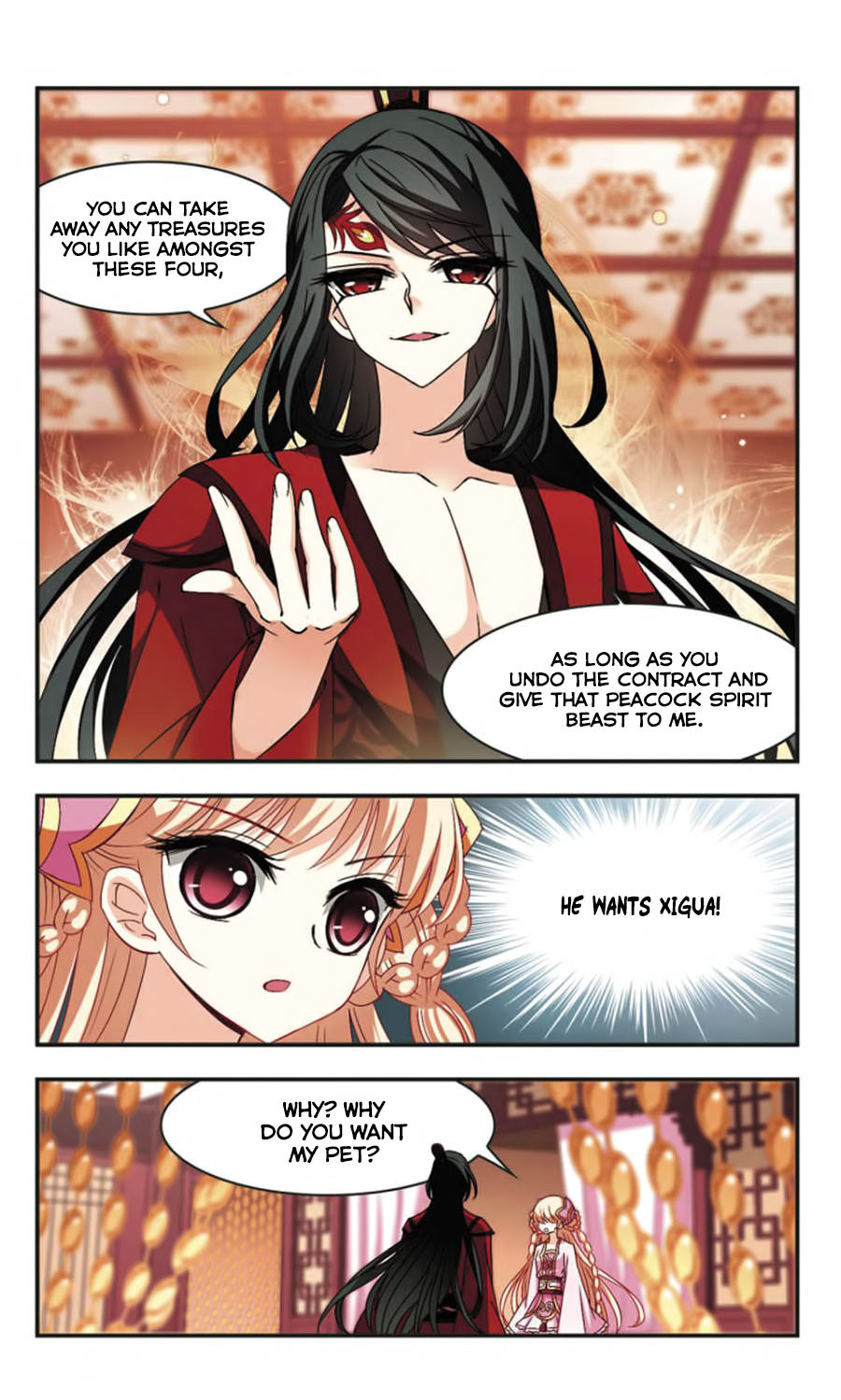 Feng Qi Cang Lan Chapter 53 page 14 - Chapter 53: (150-152) Bribery with treasures