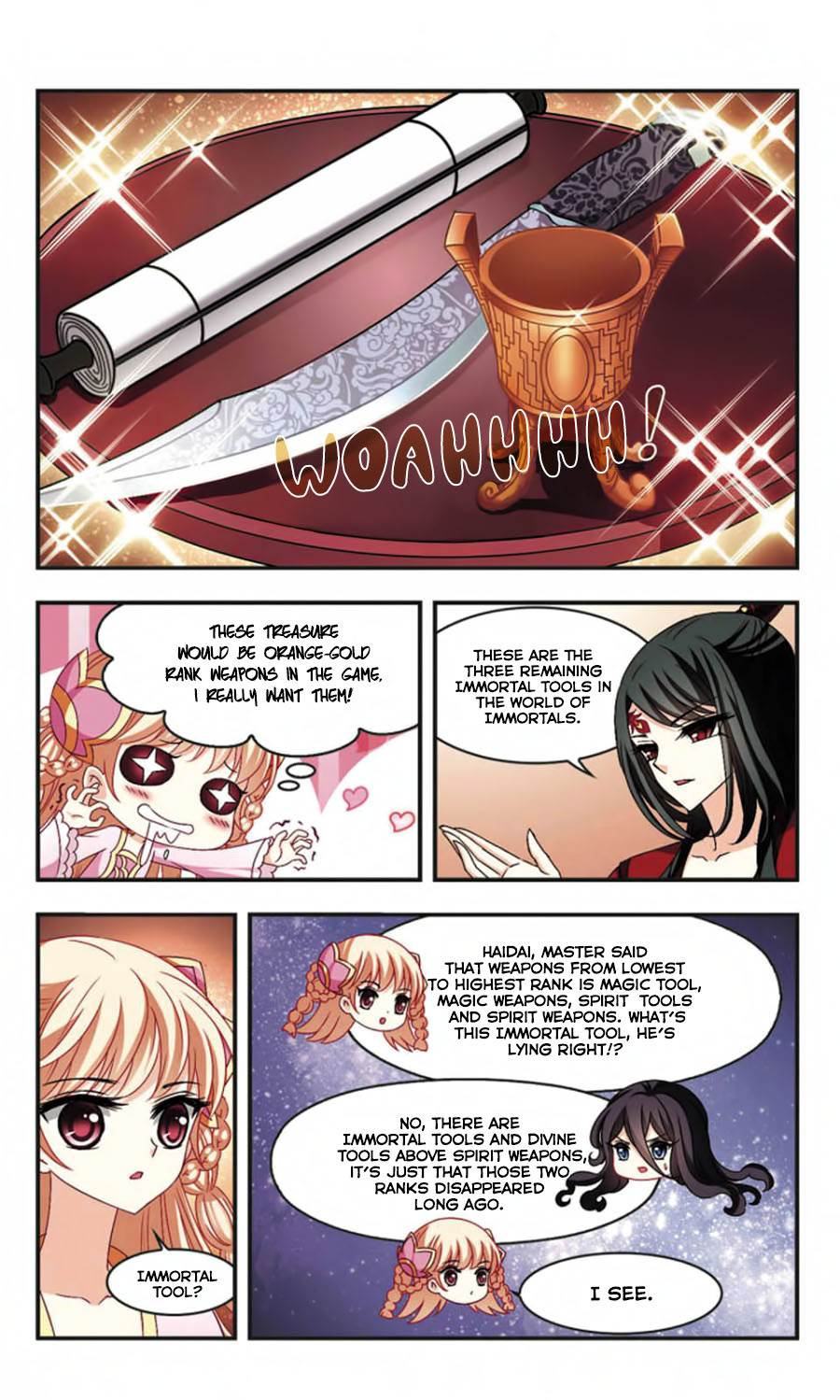 Feng Qi Cang Lan Chapter 53 page 6 - Chapter 53: (150-152) Bribery with treasures