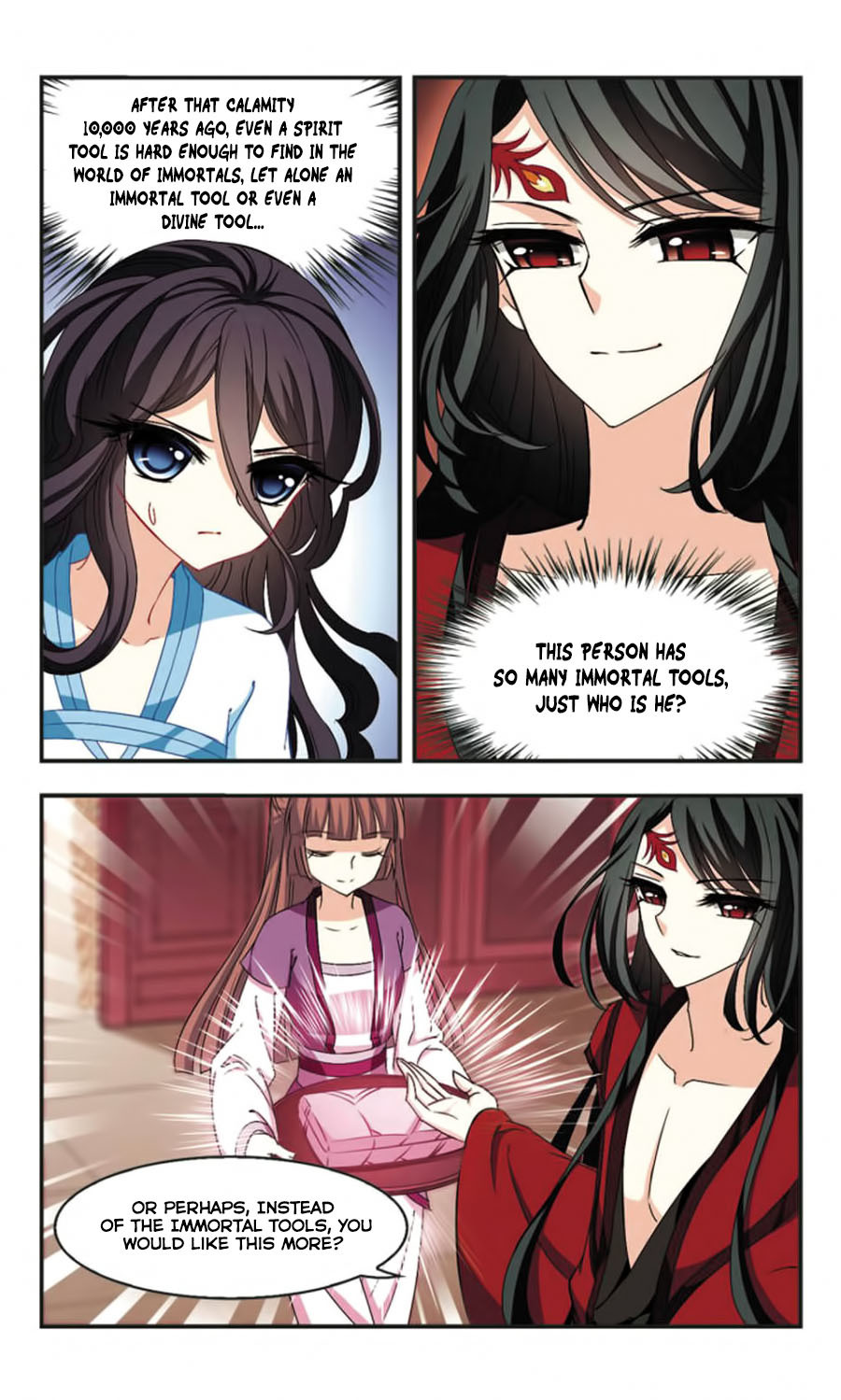 Feng Qi Cang Lan Chapter 53 page 7 - Chapter 53: (150-152) Bribery with treasures