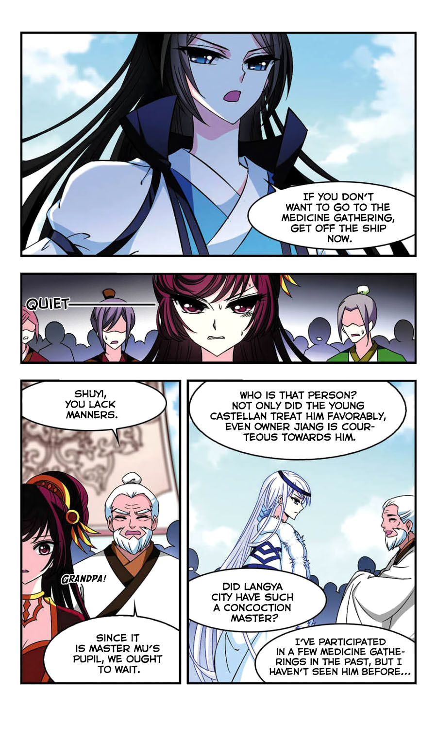 Feng Qi Cang Lan Chapter 54 page 8 - Chapter 54: (153 - 155) Missing A Great Opportunity