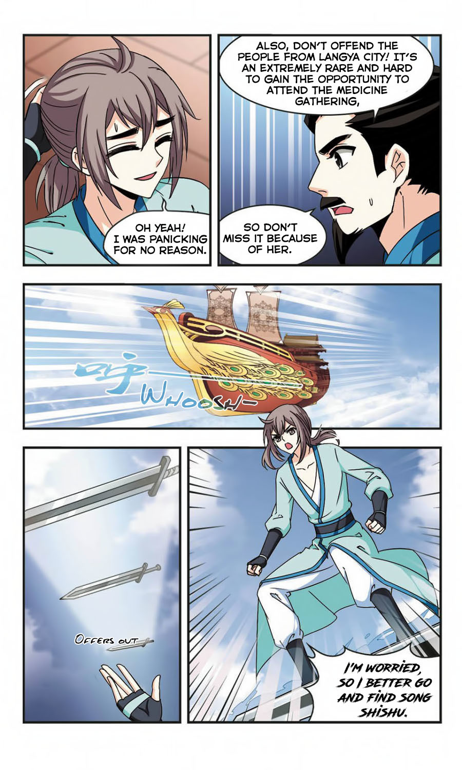 Feng Qi Cang Lan Chapter 55 page 15 - Chapter 55: (156-158) LangYa's Castellan