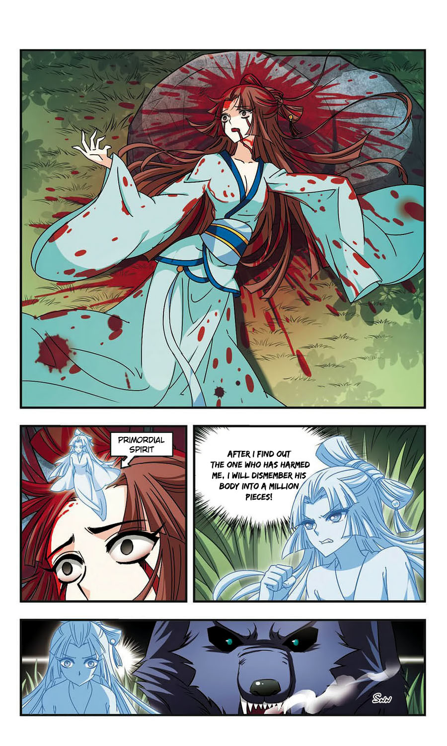 Feng Qi Cang Lan Chapter 55 page 18 - Chapter 55: (156-158) LangYa's Castellan