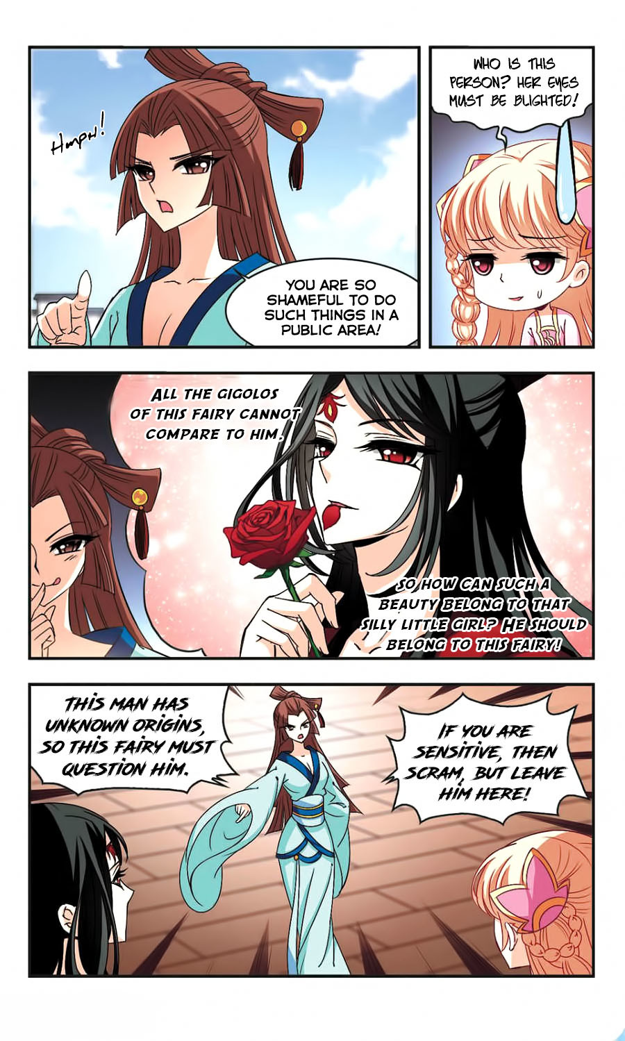 Feng Qi Cang Lan Chapter 55 page 4 - Chapter 55: (156-158) LangYa's Castellan