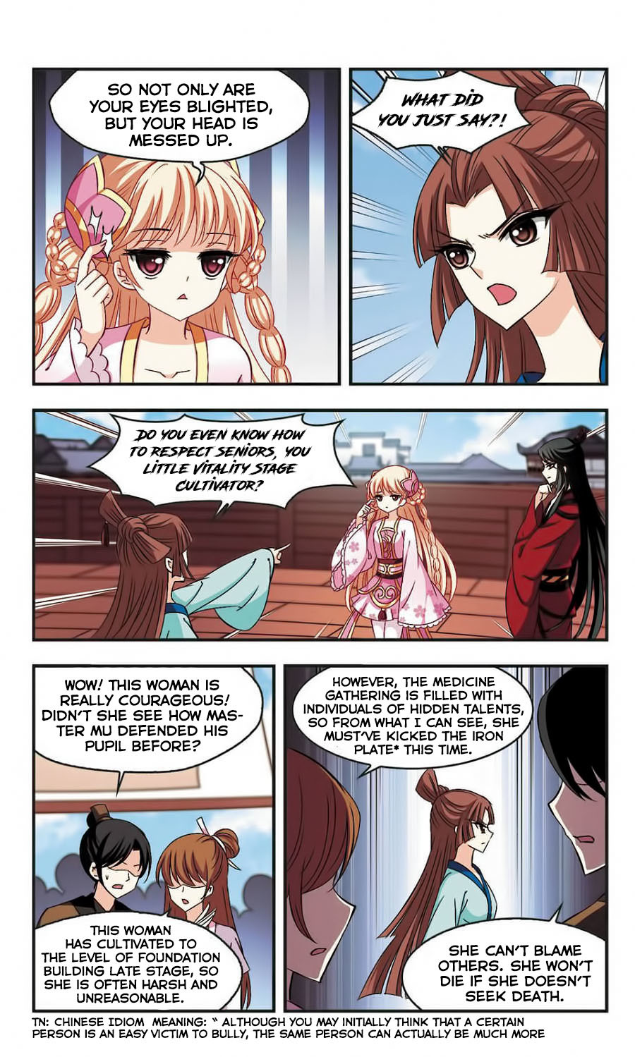 Feng Qi Cang Lan Chapter 55 page 5 - Chapter 55: (156-158) LangYa's Castellan
