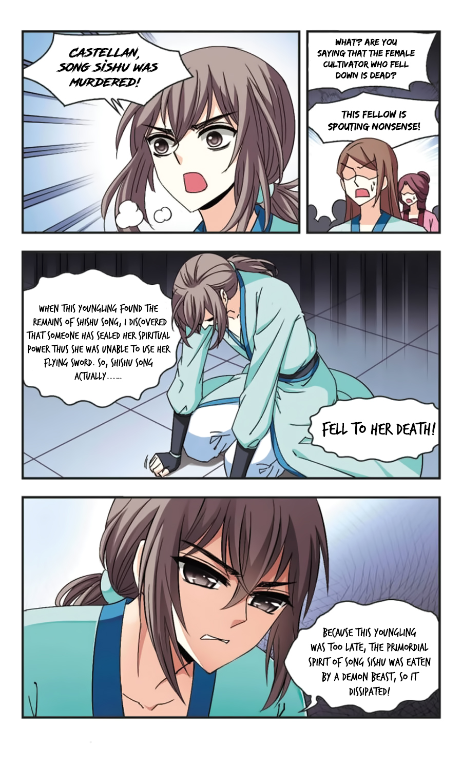 Feng Qi Cang Lan Chapter 56 page 21 - Chapter 56: (159-161) LangYa's Castellan (Part 2)