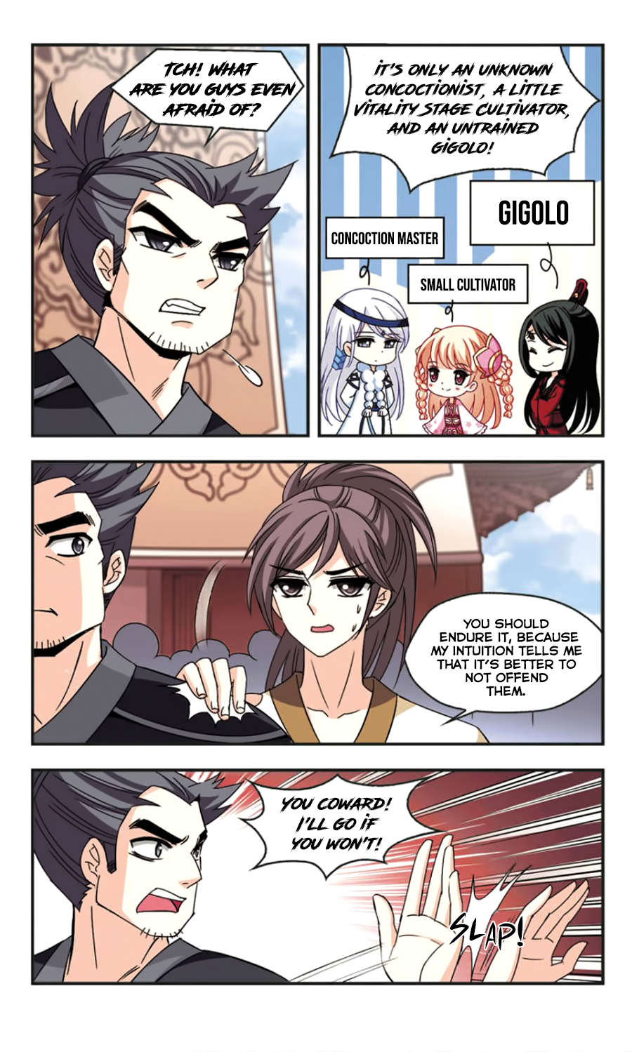 Feng Qi Cang Lan Chapter 56 page 3 - Chapter 56: (159-161) LangYa's Castellan (Part 2)