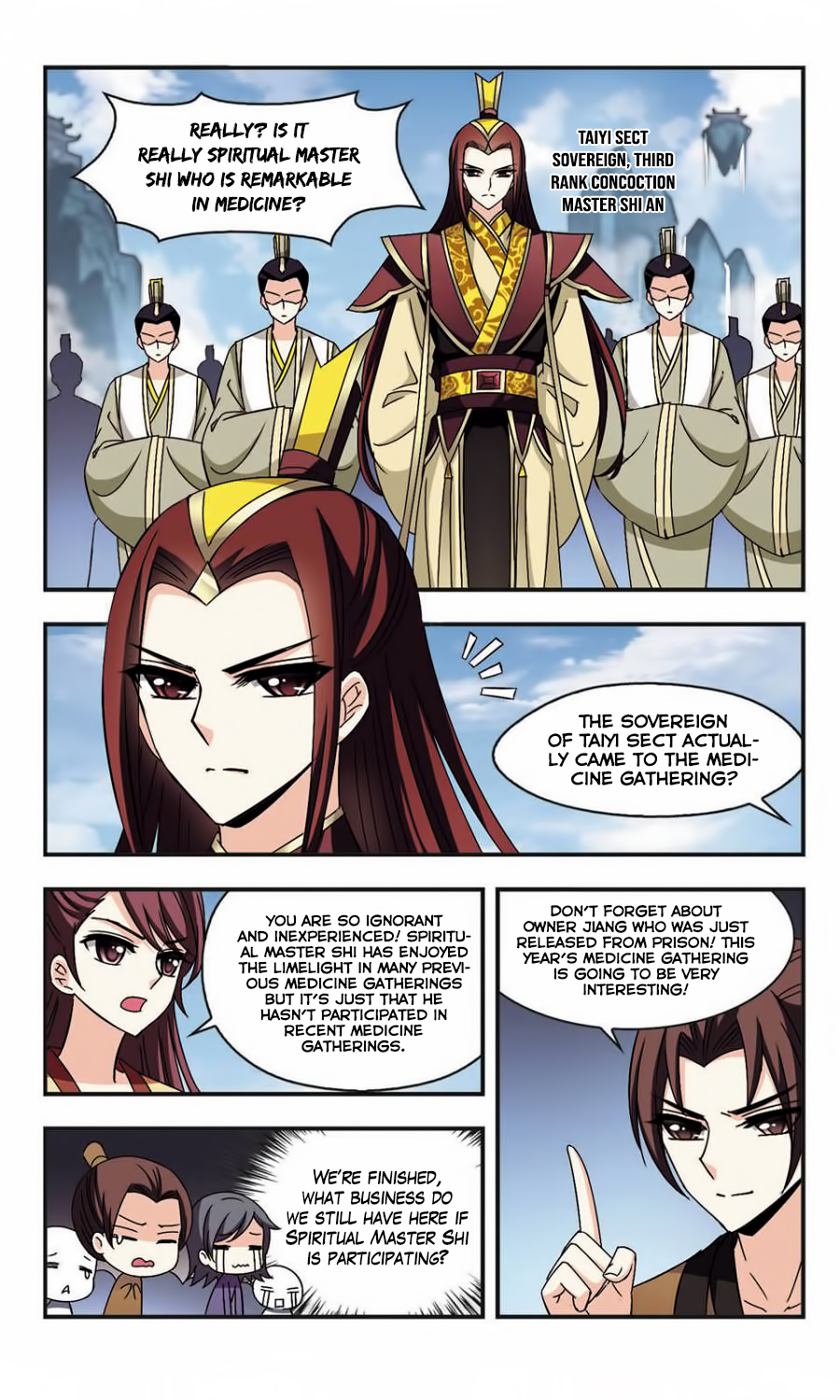 Feng Qi Cang Lan Chapter 57 page 15 - Chapter 57: (162-164) LangYa medicine gathering
