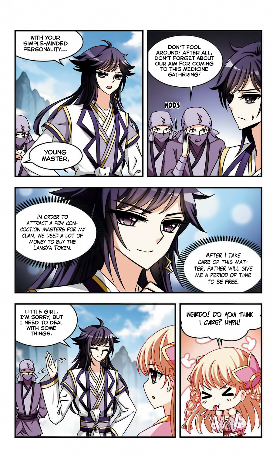 Feng Qi Cang Lan Chapter 57 page 21 - Chapter 57: (162-164) LangYa medicine gathering
