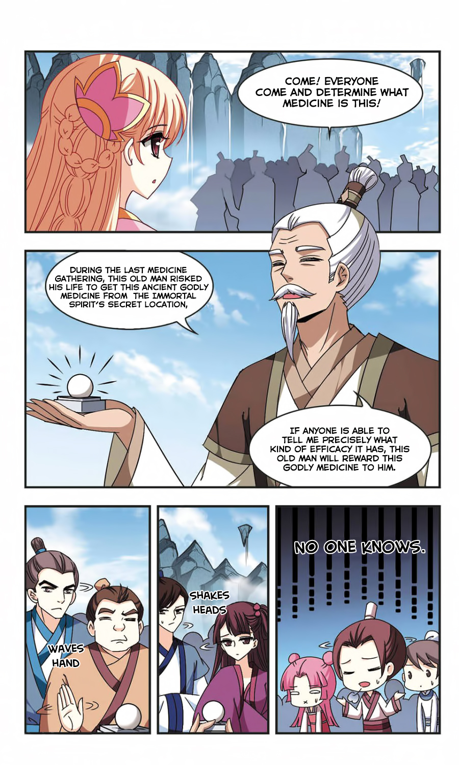 Feng Qi Cang Lan Chapter 58 page 13 - Chapter 58: (165-167) LangYa Medicine Gathering (Part 2)