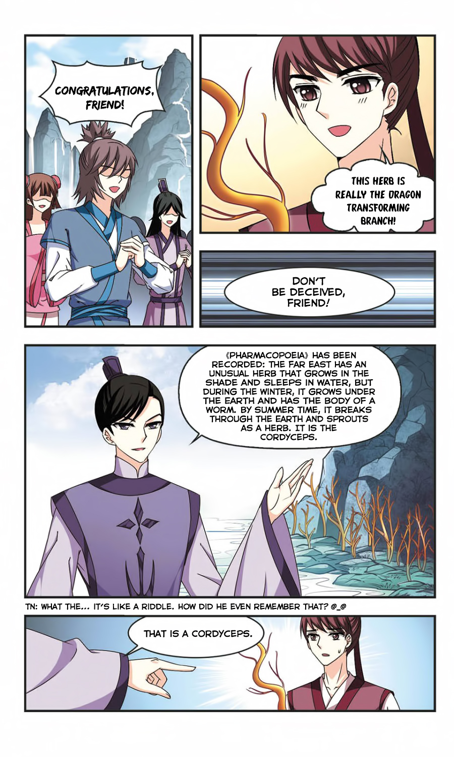 Feng Qi Cang Lan Chapter 58 page 7 - Chapter 58: (165-167) LangYa Medicine Gathering (Part 2)