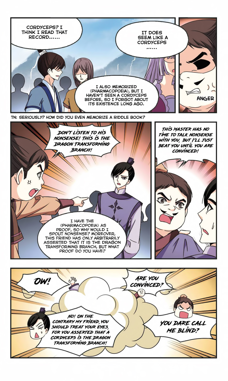 Feng Qi Cang Lan Chapter 58 page 8 - Chapter 58: (165-167) LangYa Medicine Gathering (Part 2)