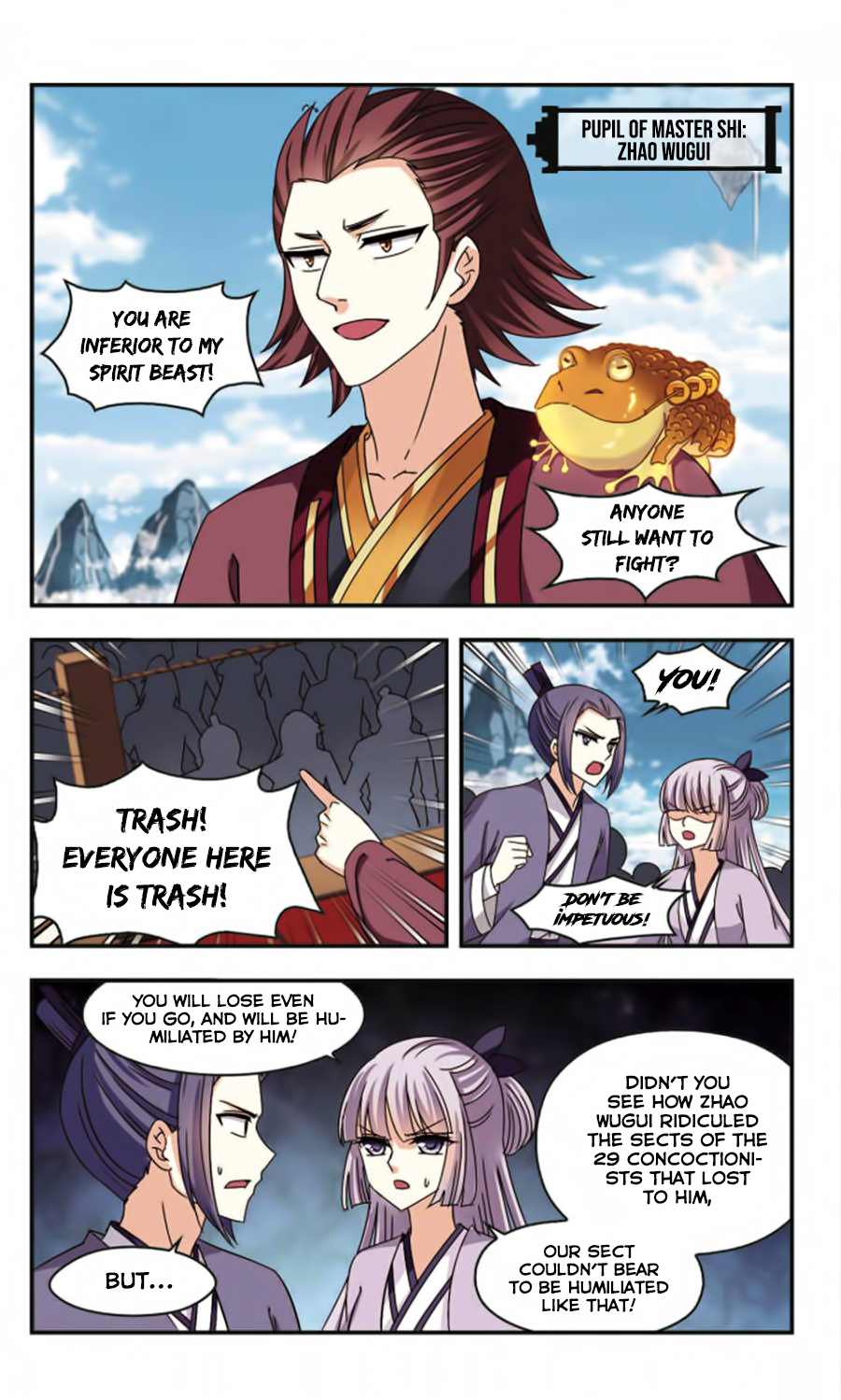 Feng Qi Cang Lan Chapter 61 page 10 - Chapter 61: LangYa Medicinal Gathering (Part 5)