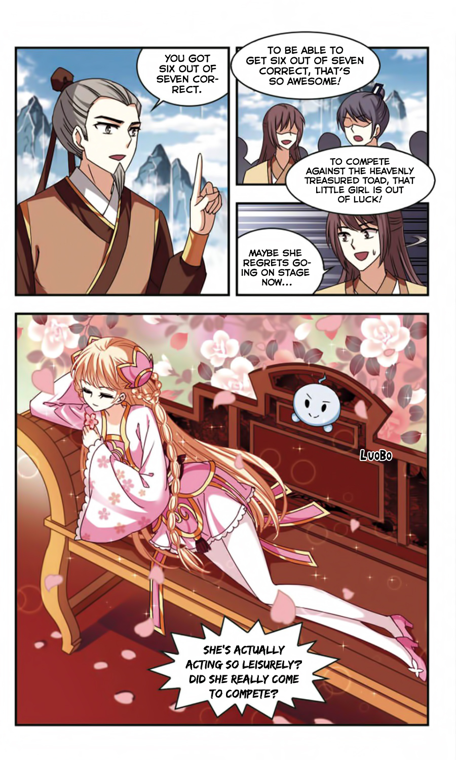 Feng Qi Cang Lan Chapter 61 page 18 - Chapter 61: LangYa Medicinal Gathering (Part 5)