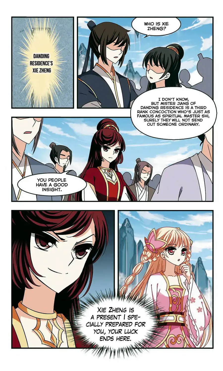 Feng Qi Cang Lan Chapter 63 page 11 - Chapter 63: Unexpected list
