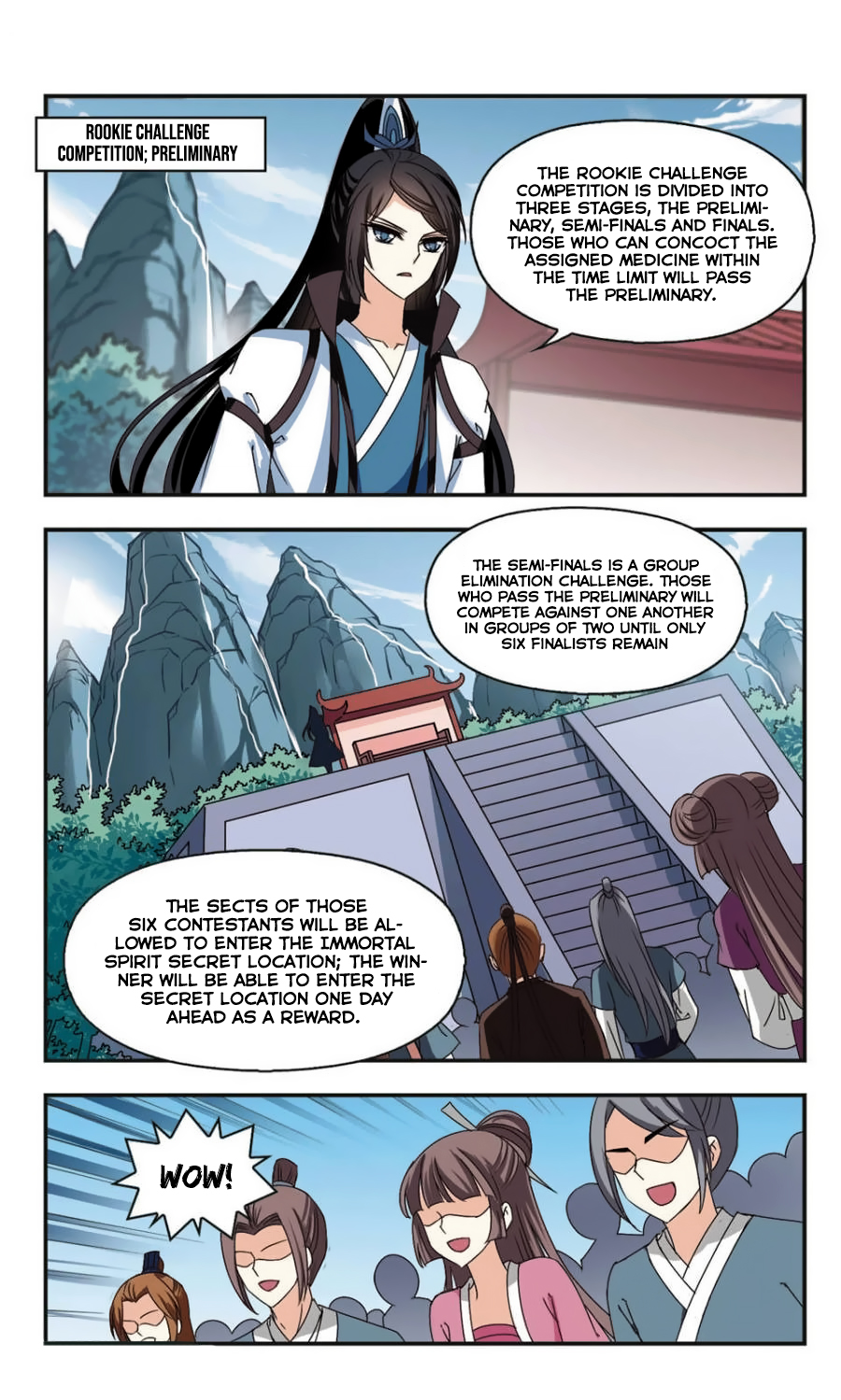 Feng Qi Cang Lan Chapter 64 page 17 - Chapter 64: (181-183) Rookie Challenge Competition (Part 1)